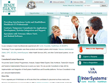 Tablet Screenshot of henryelliott.com